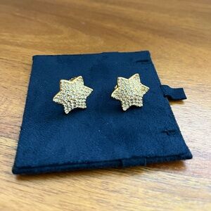 Swarovski vintage clip on earings